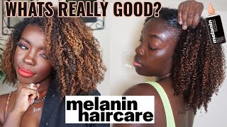 MELANIN HAIRCARE REVIEW Is it worth your coins  Simone Nicole 2021 [upl. by Basset318]