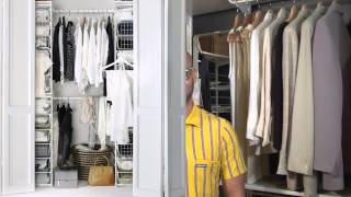 Ideas for Closet Storage  IKEA Home Tour [upl. by Esinart]