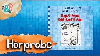 Jeff Kinney GREGS TAGEBUCH 15 – HALT MAL DIE LUFT AN  Hörprobe  BuchstabenBande [upl. by Eillit]