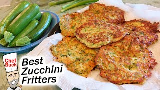 Best Zucchini Fritters Recipe [upl. by Gaylord]