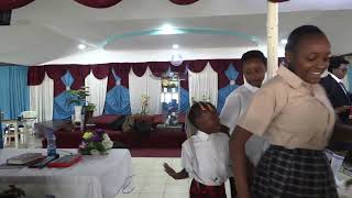 OnagaTim Godfrey Performed by Hope restoration church Childrens ministry Back to school edition [upl. by Ahsercal441]