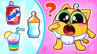 Yummy Milk Feeding 🍼😻 Healthy Fruits for Kids🍉🥝 Songs for Kids by Toonaland [upl. by Darrey]