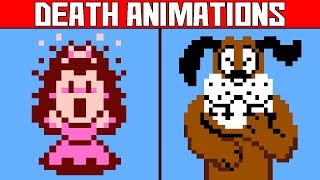 Classic Nintendo Video Game Deaths amp Game Over Screens  Part 2 Death Animations [upl. by Ailedo]