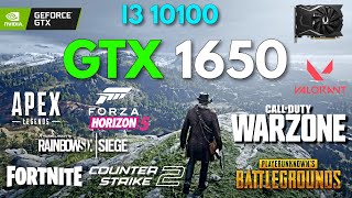 GTX 1650  i3 10100 Test In 8 Games In 2024 [upl. by Jesse]