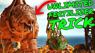 UNLIMITED FERTILIZER TRICK in Ark Survival Ascended ASA Tips and Tricks [upl. by Nahama]