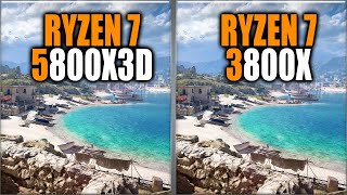 5800X3D vs 3800X Benchmarks – 15 Tests 🔥  Tested 15 Games and Applications [upl. by Naginarb880]