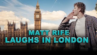 LEARNING LONDON  Matt Rife Crowd Work [upl. by Bigelow]