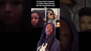 Chrisean Rock responds to Jaidyn Alexis posting with the Ring Blueface got her [upl. by Philipa44]