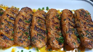 Napravite sami kebab od pilećeg mljevenog mesa  Brz i jednostavan recept [upl. by Bang]