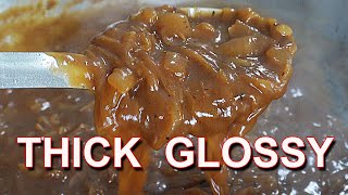 Onion gravy – How to make the best Onion Gravy – THICK GLOSSY with ONIONS [upl. by Swope]