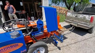 69 Cutting and Splitting Firewood at Dillons [upl. by Teresa572]