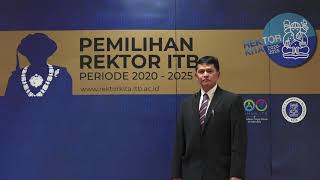 Nomine Rektor ITB 20202025  Prof Benyamin Sapiie PhD [upl. by Etnahsa]