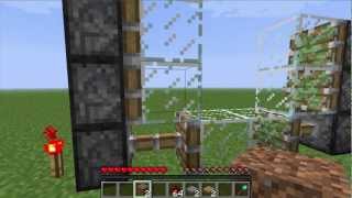 How to Make an Automatic Door in Minecraft [upl. by Pearson55]