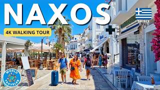 Naxos Greece 4K Walking Tour Discover the Magic of the Cyclades 🇬🇷 [upl. by Whit]