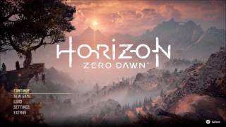 Louder Aloys Theme  Horizon Zero Dawn  Extended Main Menu Theme [upl. by Anelliw]