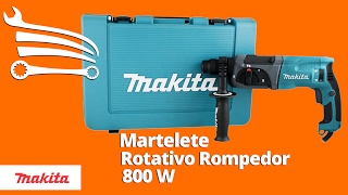 Martelete Rotativo Rompedor de 12 pol 780 Watts MAKITA  Loja do Mecânico [upl. by Waddle]