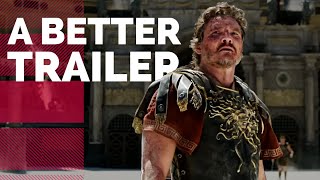 Gladiator II  Official Trailer 2024 Movie 4k  BUT BETTER Original Music [upl. by Onilegna748]