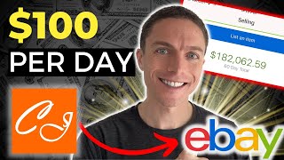 How to Make 100day dropshipping from CJ Dropshipping to eBay 2024  Full Tutorial [upl. by Ijic430]