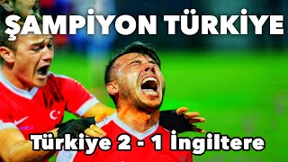 Türkiye 21 İngiltere  GENİŞ ÖZET  Avrupa Ampute Futbol Şampiyonası Finali [upl. by Noah]