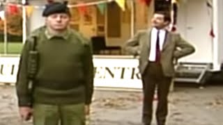 Giving Order to Army Cadets  Mr Bean Official [upl. by Anrehs]