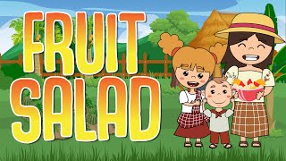 FRUIT SALAD  Watermelon Song  Filipino Folk Song and Nursery Rhymes  Muni Muni TV [upl. by Mcnamee]