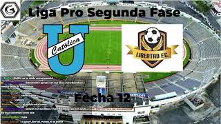 Liga Pro CATOLICA vs lIBERTAD FC 2023 [upl. by Tlok]