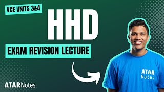 VCE HHD 3amp4 Exam Revision Lecture [upl. by Feldstein]