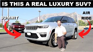 2023 Jeep Grand Cherokee Summit Is This A Luxury SUV [upl. by Damien]