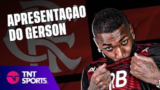 O CORINGA ESTÁ DE VOLTA APRESENTAÇÃO DE GERSON AO FLAMENGO  AO VIVO [upl. by Ennayrb]