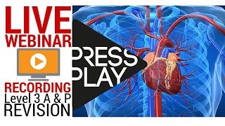 84 mins Webinar Recording Level 3 Anatomy and Physiology  How to Pass First Time [upl. by Eedyaj]