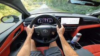 2025 Toyota Camry XSE POV Drive Impressions and ASMR [upl. by Ditzel]