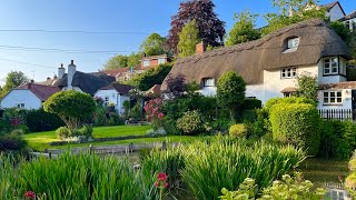 Early Morning Walk in a 12th Century English Village  Bishopstone ENGLAND [upl. by Nanine]