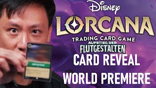 WELTPREMIERE  Disney Lorcana  Season 2  Card Reveal Part 22 [upl. by Erlene]