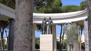 Sicily–Rome American Cemetery and Memorial Nettuno Italy Isle of the dead [upl. by Rehpotsirc941]