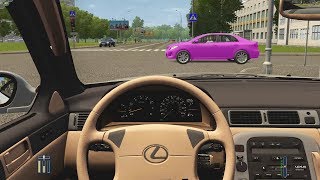 City Car Driving  Lexus SC300  Fast Driving [upl. by Julietta]