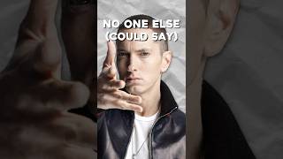 Lyrics ONLY Eminem Could Say [upl. by Dallon]