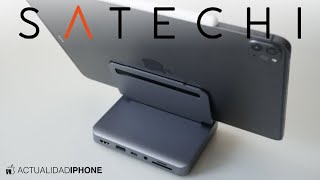 Satechi Stand and Hub para iPad Pro soporte y todas las conexiones [upl. by Trenton607]