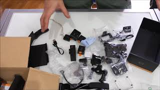 Unboxing e recensione contenuto APEMAN A77 Action Cam 4k WiFi [upl. by Kokaras]