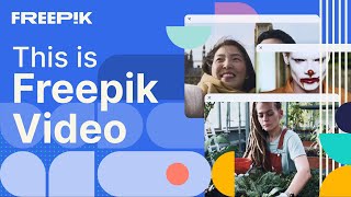 Introducing Freepik Video  Whats new on Freepik [upl. by Leahcin]