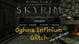 Skyrim SE  Oghma Infinium Glitch [upl. by Punak]