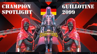 MCOC Champion Spotlight Guillotine 2099 Deutsch 1440p [upl. by Hahnke]