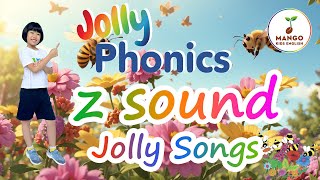 25 Jolly Phonics Songs Group 5  z sound  Phonics Sounds [upl. by Nerehs113]