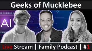 Geeks of Mucklebee  AI Friend or Foe  Live  Podcast 1 [upl. by Basso]