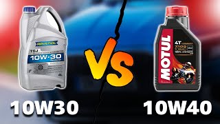 10w30 vs 10w40 Oil – What’s the Difference Which is Better for Your Car [upl. by Rumney]