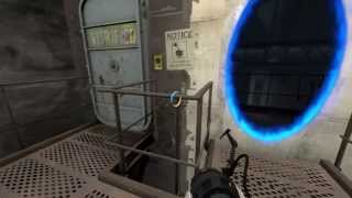 Portal 2 walkthrough HD  chapter 6 The Fall [upl. by Pride]