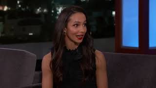 Francesca Hayward on Jimmy Kimmel [upl. by Irrabaj]