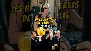 Les dîners secrets de Marinette 🕵‍♂️ humour politique parodie macron lepen zemmour melenchon [upl. by Atterahs631]