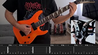 Slipknot  The Heretic Anthem Guitar Cover  Screentabs [upl. by Halyak]