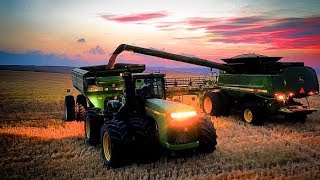 Epic Harvesting Montana Style  Welker Farms Inc [upl. by Abel]