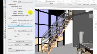 Revit Architecture  Interior Renderings [upl. by Tanney]